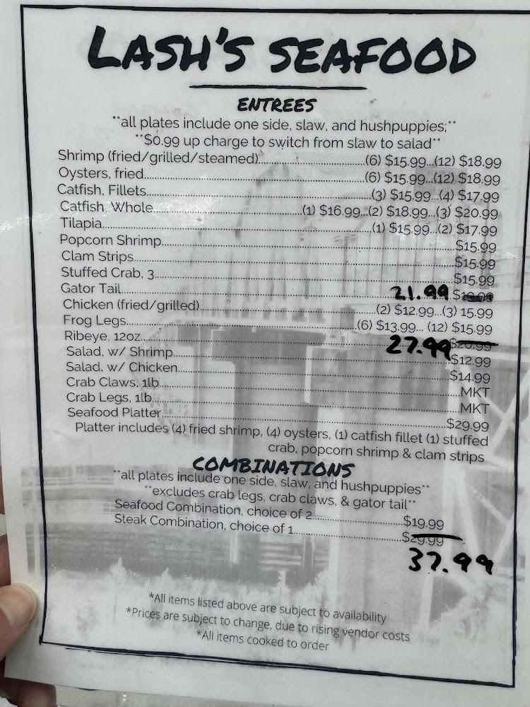 Lash Seafood Rogersville