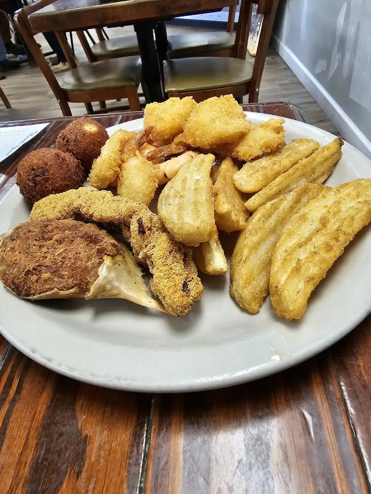 Seafood Sampler Plate