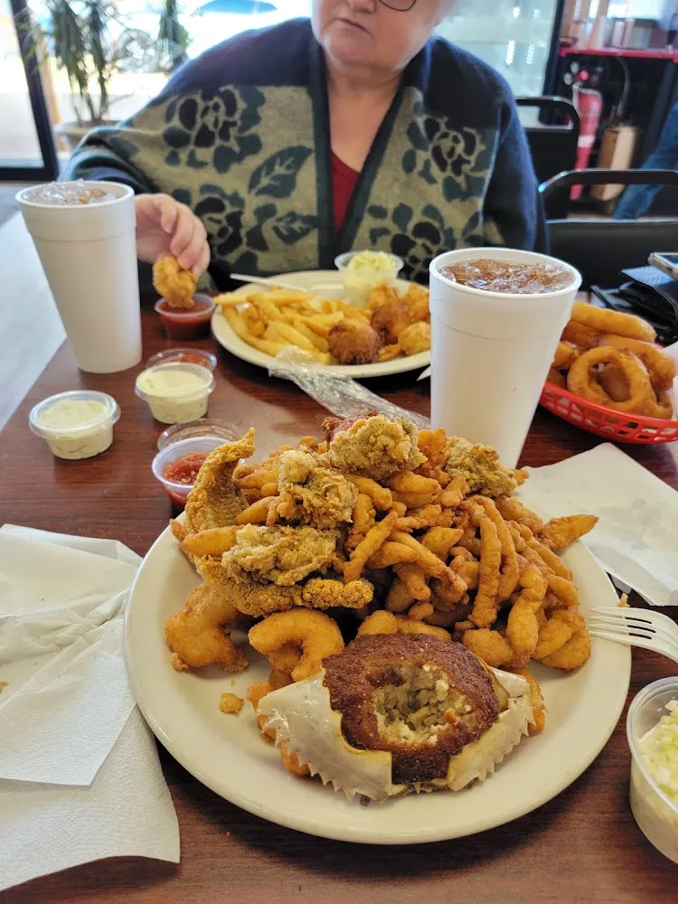 The Feast Maybe It Had Almost Everything Shrimp Fish Ans Seafood Gumbo Is Da Bomb